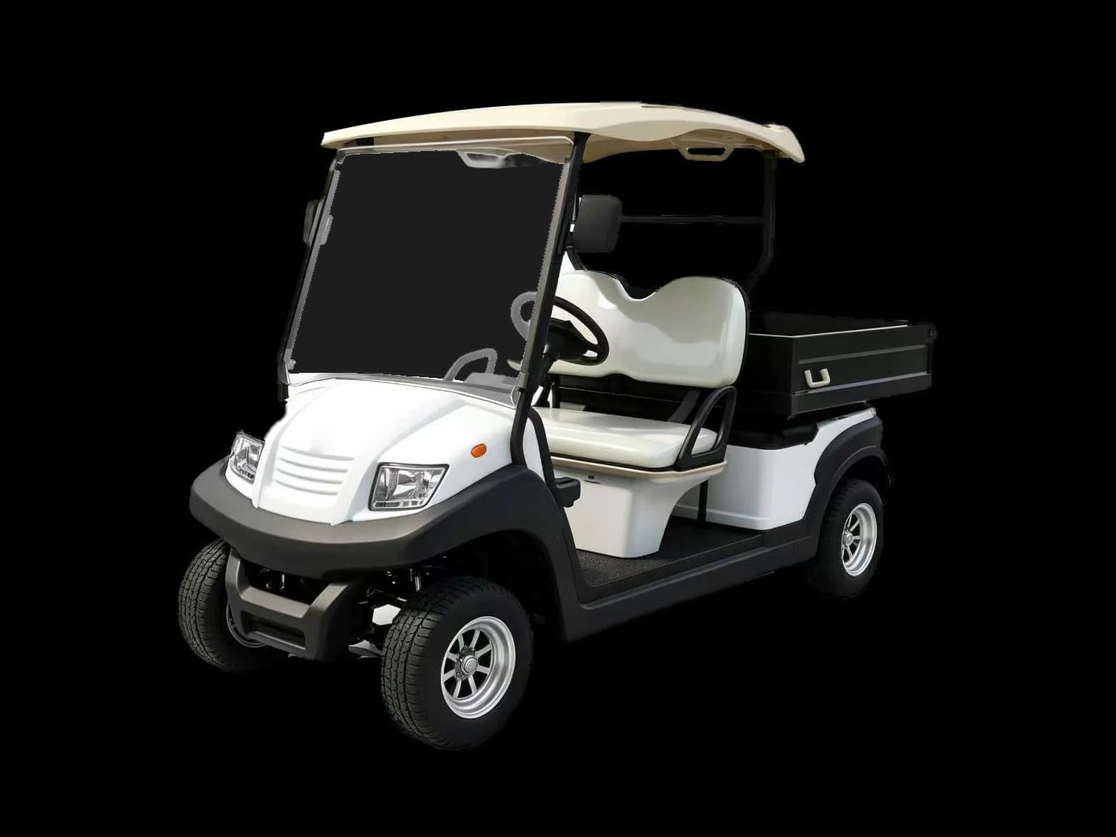 Hawke S2 Pickup, 2-seater electric pickup buggy with cargo bed