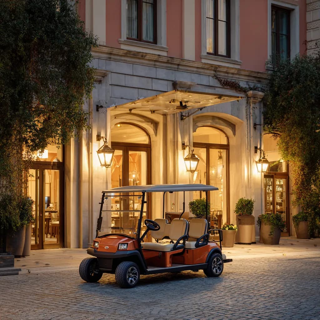 Electric buggies for resorts & hotels