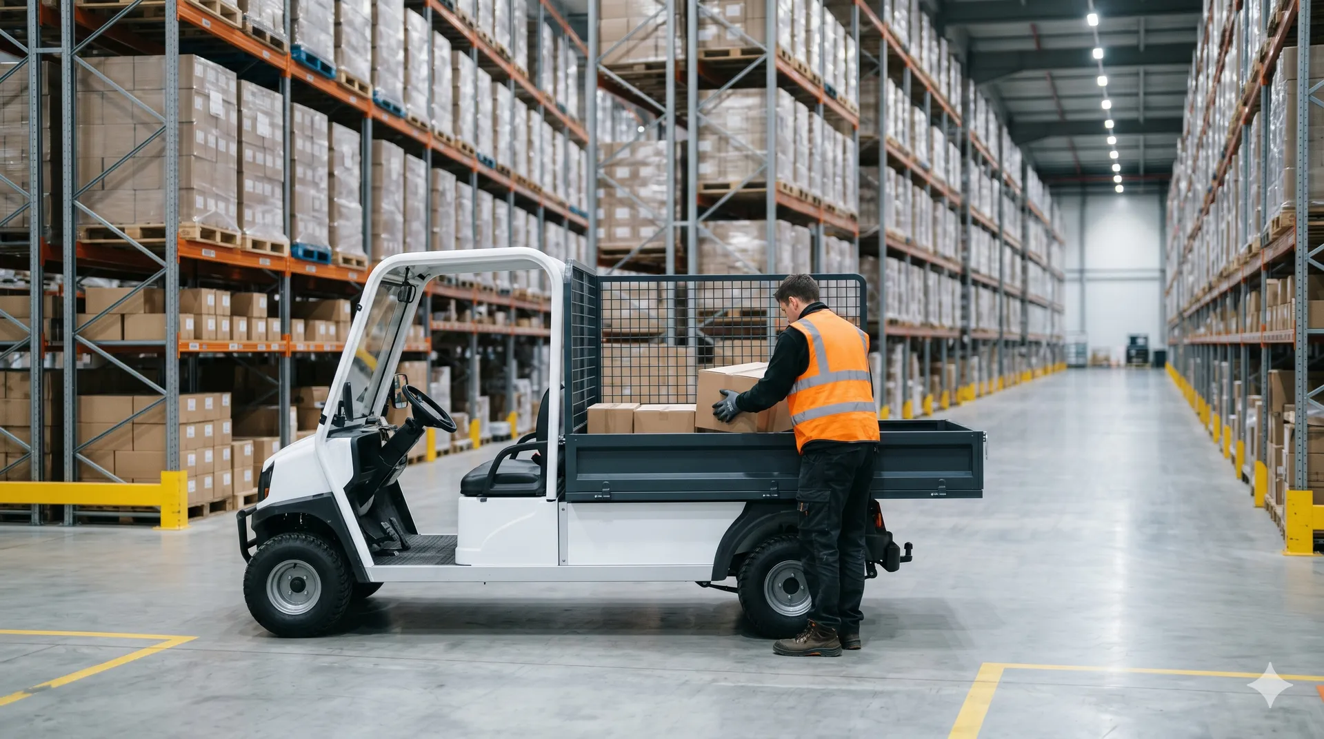 Electric buggies for facilities management